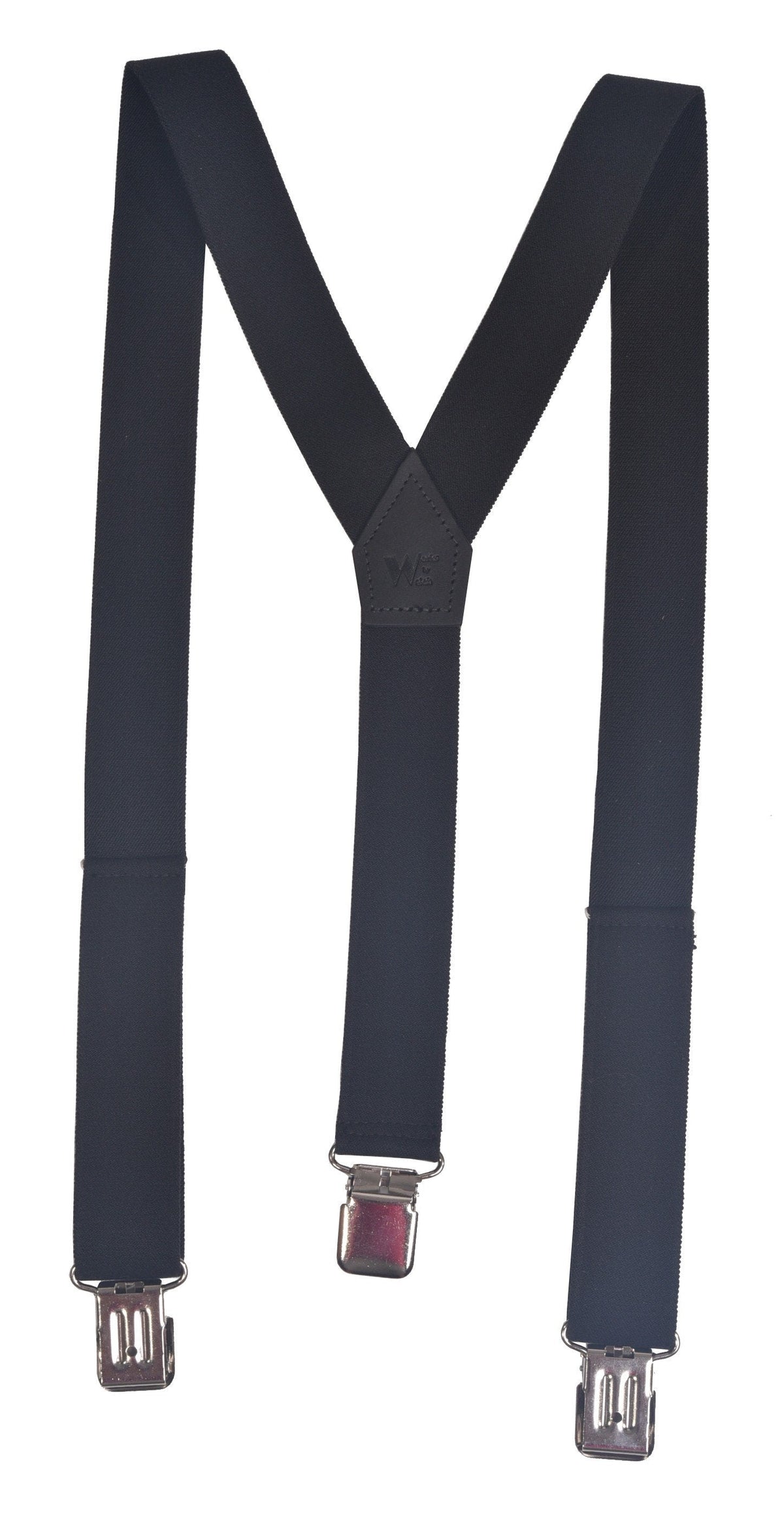 Welch 1.5" GCY Y-Back Suspender Belts & Suspenders Welch Black 46 Inch 1.5 Inch