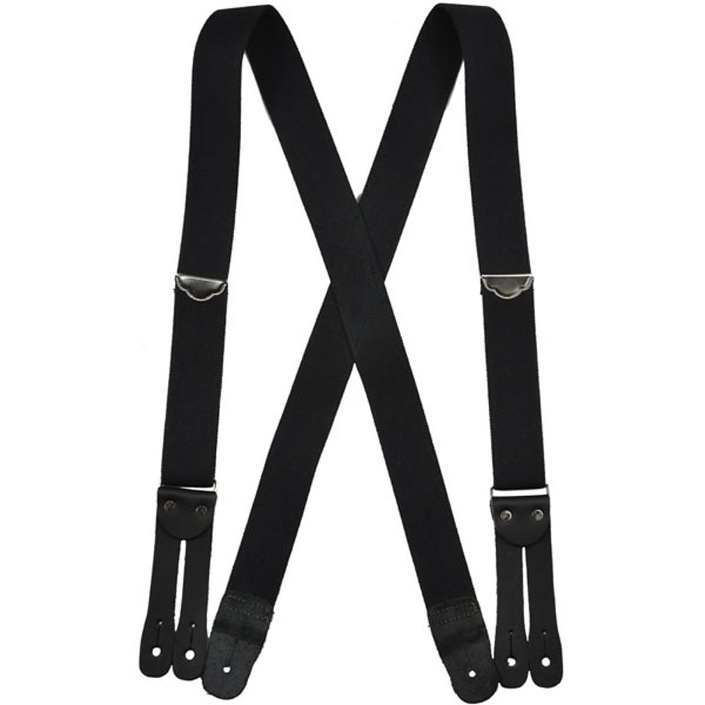 Welch Men&#39;s 1.5&quot; X-Back Leather End Suspender - Work World - Workwear, Work Boots, Safety Gear