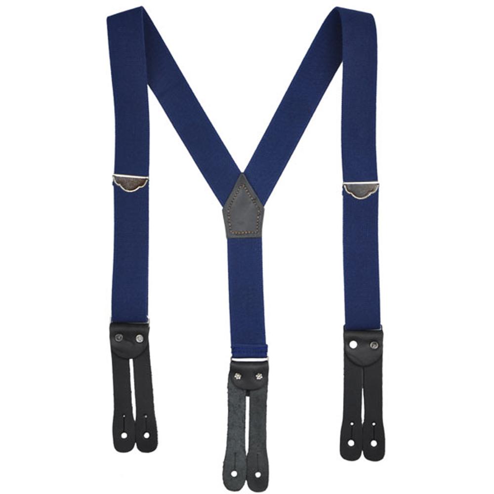Welch Men&#39;s 1.5&quot; Y-Back Leather End Suspender - Work World - Workwear, Work Boots, Safety Gear