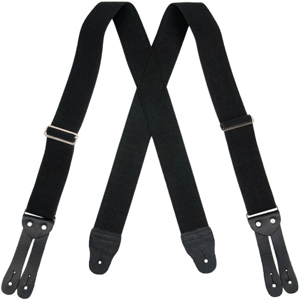 Welch Men&#39;s 2&quot; Hopsack LEF X-Black Suspender - Work World - Workwear, Work Boots, Safety Gear