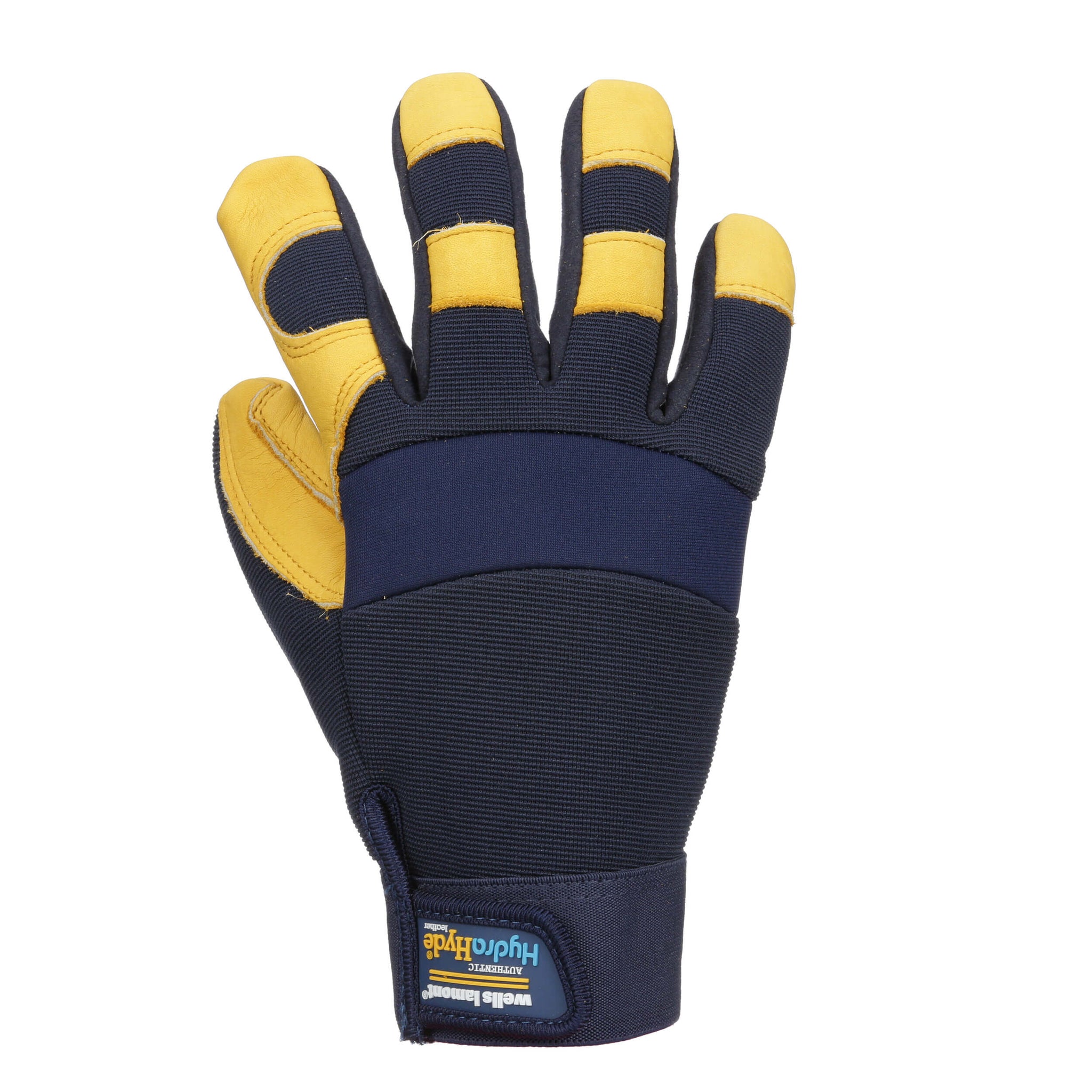 Wells Lamont Men's HydraHyde Leather Water-Resistant Work Gloves
