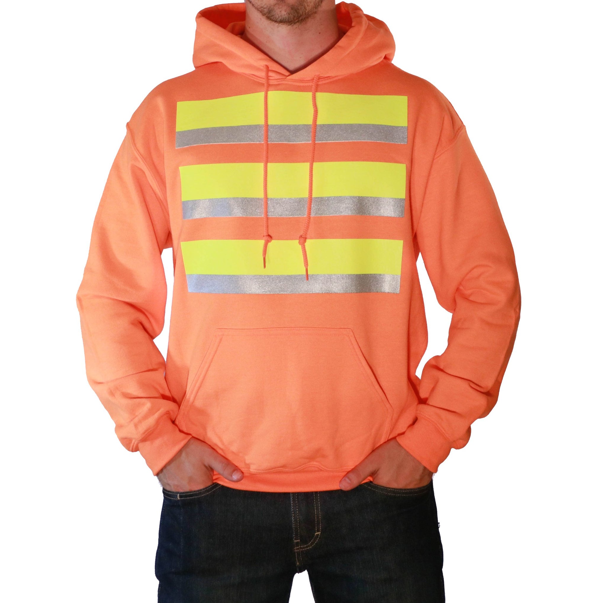 Whistle Workwear Safety Hoodie_Safety Orange - Work World - Workwear, Work Boots, Safety Gear