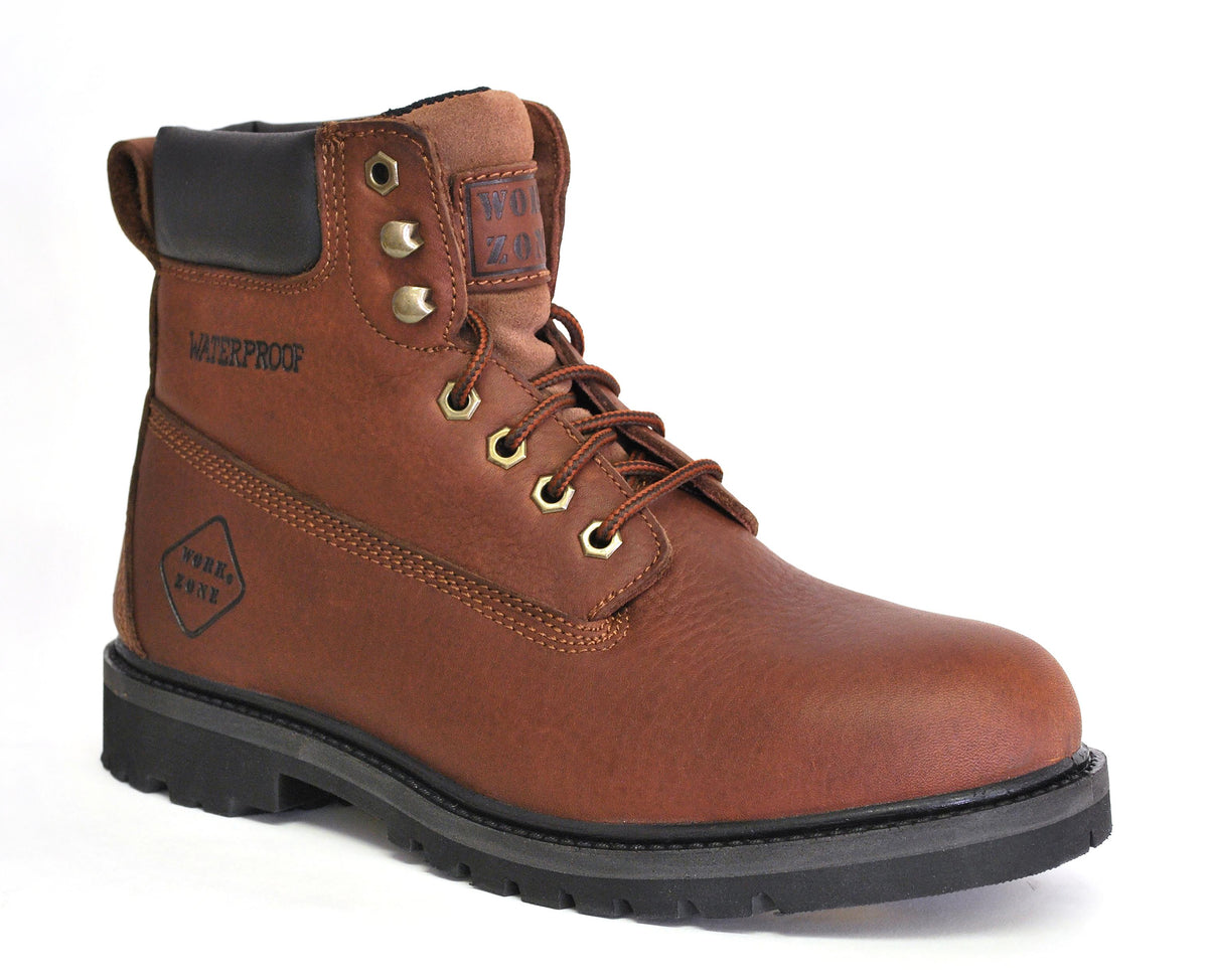 Work Zone Men&#39;s N654 6&quot; Steel Toe Work Boot - Work World - Workwear, Work Boots, Safety Gear