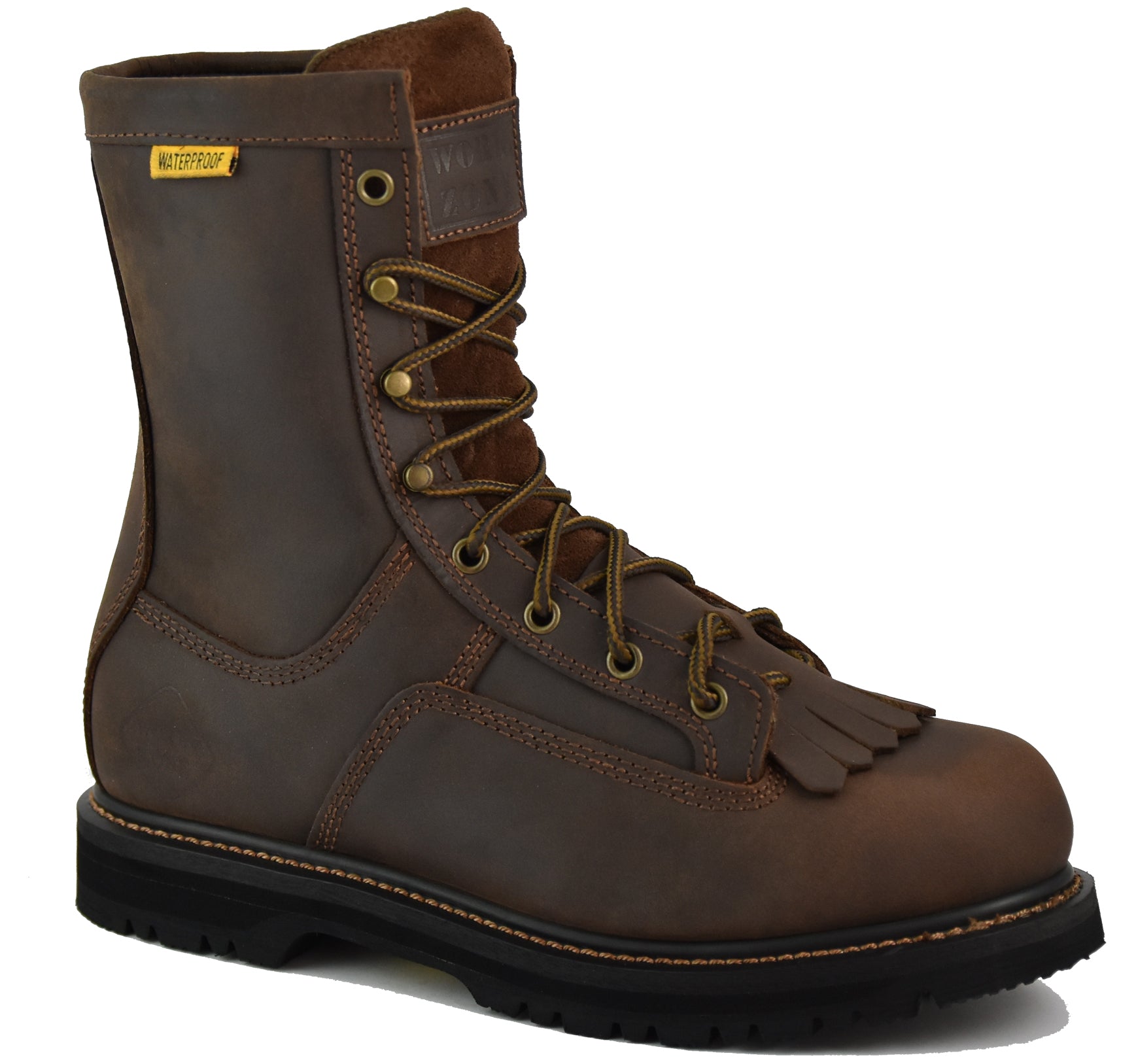 Work Zone Men's N880 8" LacetoToe Work Boot Work World