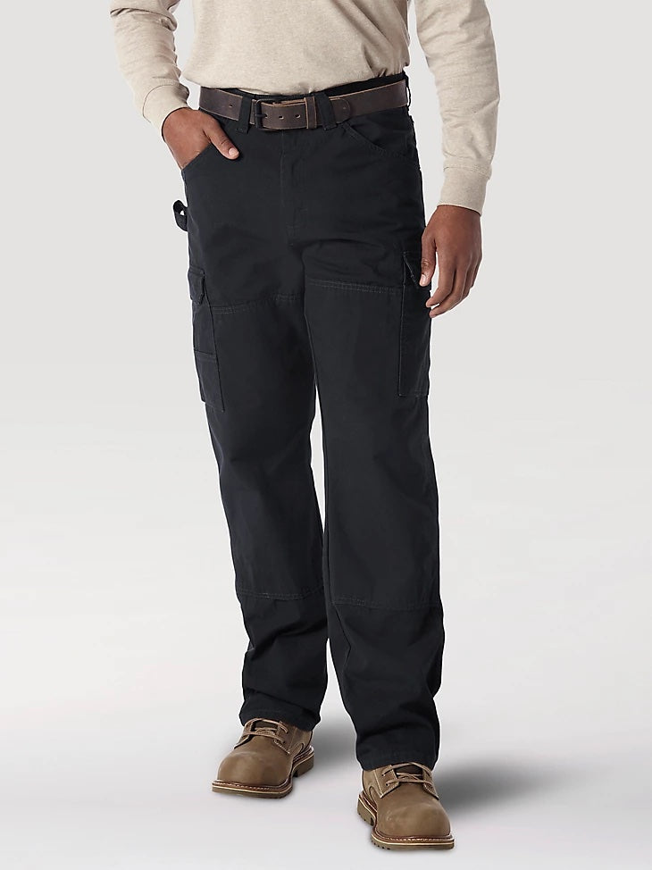 Wrangler® RIGGS Workwear® Men&#39;s Ripstop Ranger Pant_Black - Work World - Workwear, Work Boots, Safety Gear