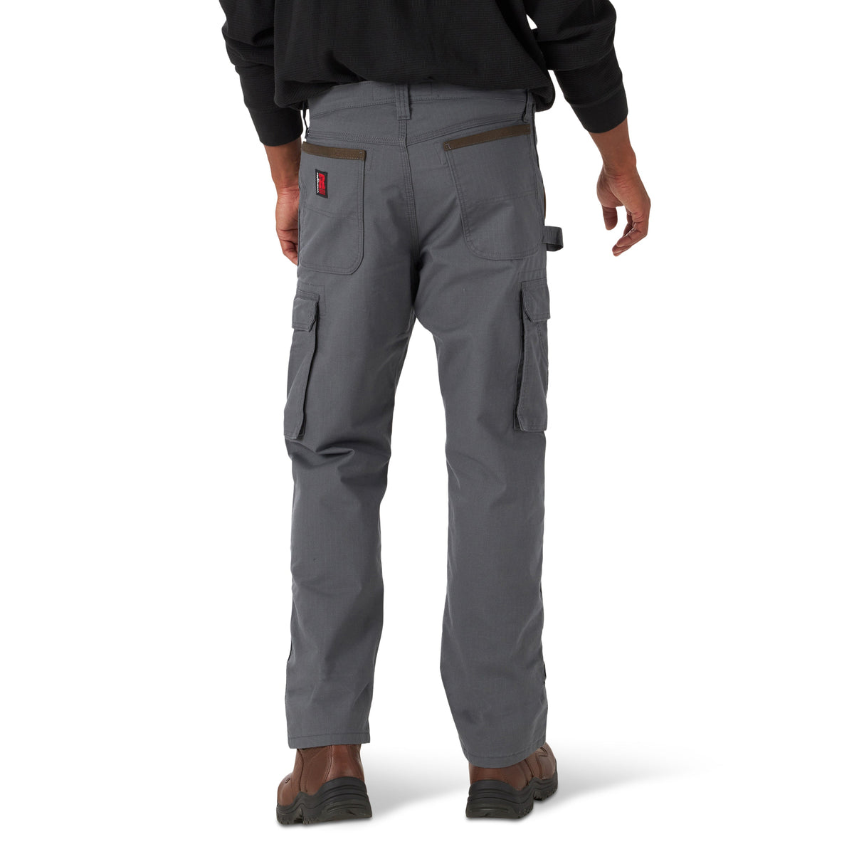 Wrangler® RIGGS Workwear® Comfort Flex Ripstop Ranger Cargo Pant_Graphite - Work World - Workwear, Work Boots, Safety Gear