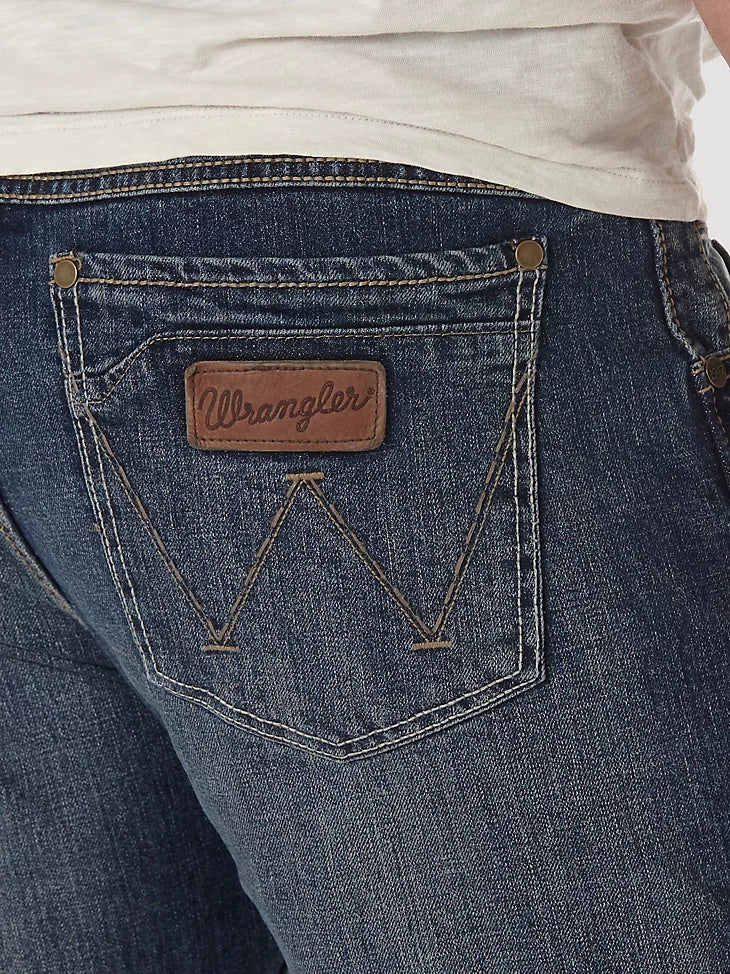 Wrangler heren Jeans Retro Slim Fit Boot Cut Jeans Wrangler heren Jeans Retro Slim Fit Boot Cut Jeans